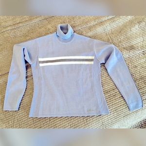 Spyder Ski Sweater - Purple/gray/white!